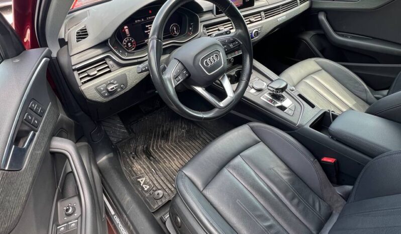 
								2017  AUDI A4 заповнено									