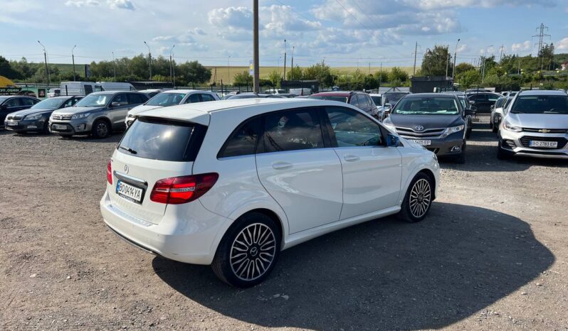 
								2017  MERCEDES BENZ BClass W246 заповнено									