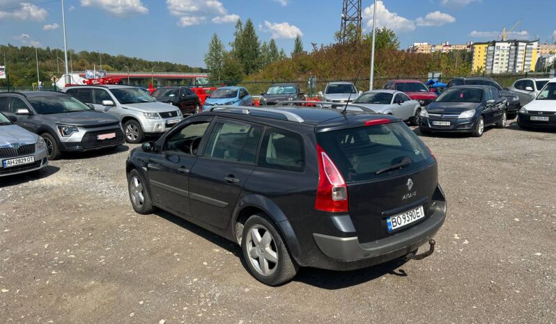 
								2007  RENAULT Megane заповнено									