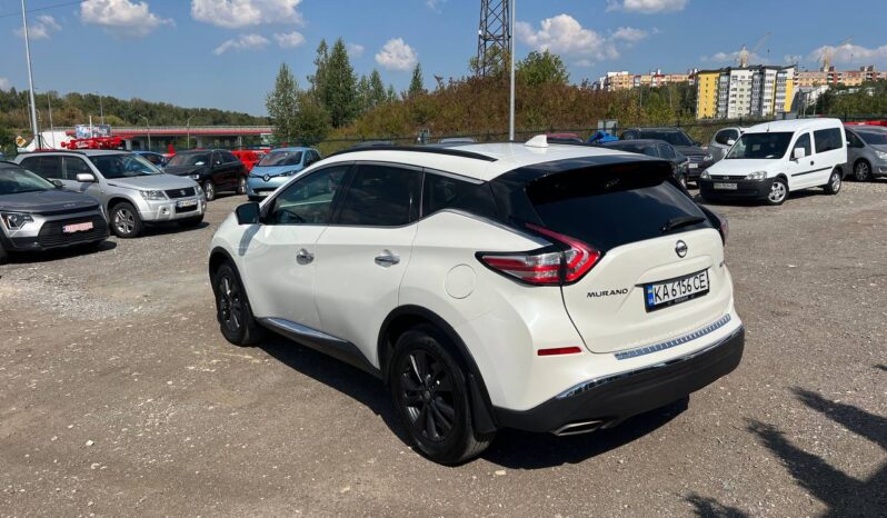 
								2017  NISSAN Murano заповнено									