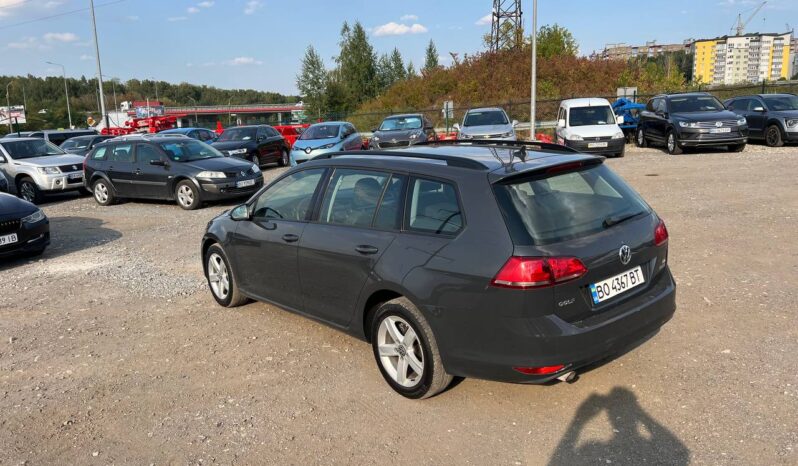 
								2014  VOLKSWAGEN Golf VII заповнено									