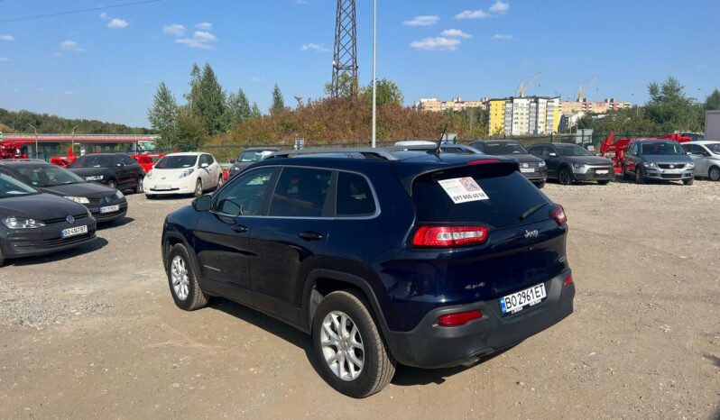 
								2015  JEEP Cherokee заповнено									