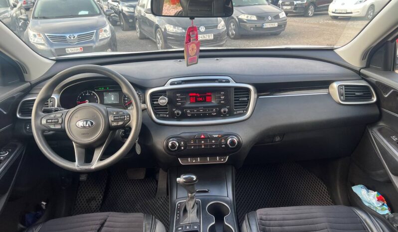 
								2016  KIA Sorento заповнено									