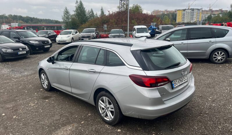 
								2017  OPEL Astra заповнено									