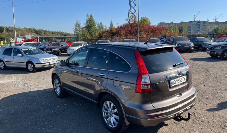 
								2011  HONDA CRV заповнено									
