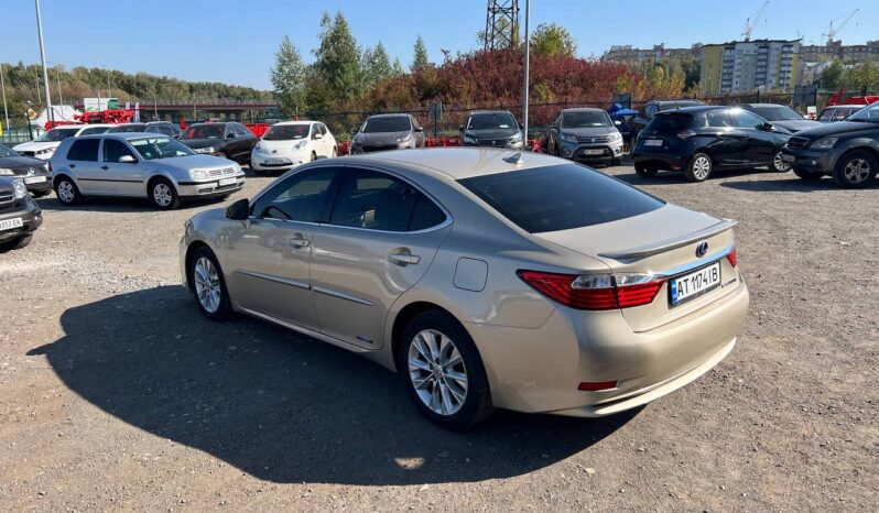 
								2014  LEXUS ES заповнено									