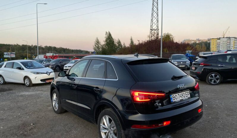 
								2016  AUDI Q3 заповнено									