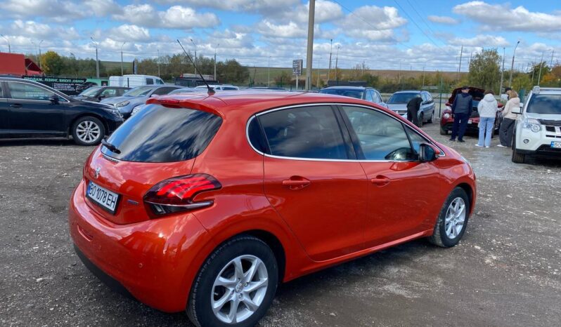 
								2017  PEUGEOT 208 5 doors заповнено									