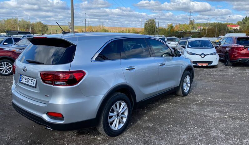 
								2019  KIA Sorento заповнено									