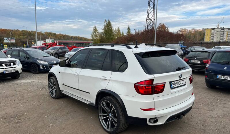 
								2011  BMW X5 заповнено									
