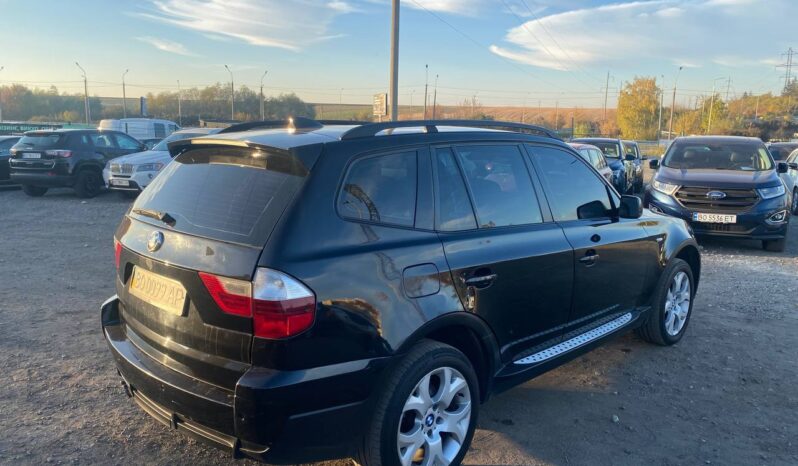 
								2007  BMW X3 заповнено									