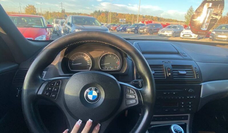 
								2007  BMW X3 заповнено									