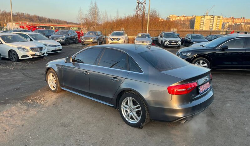 
								2015  AUDI A4 заповнено									