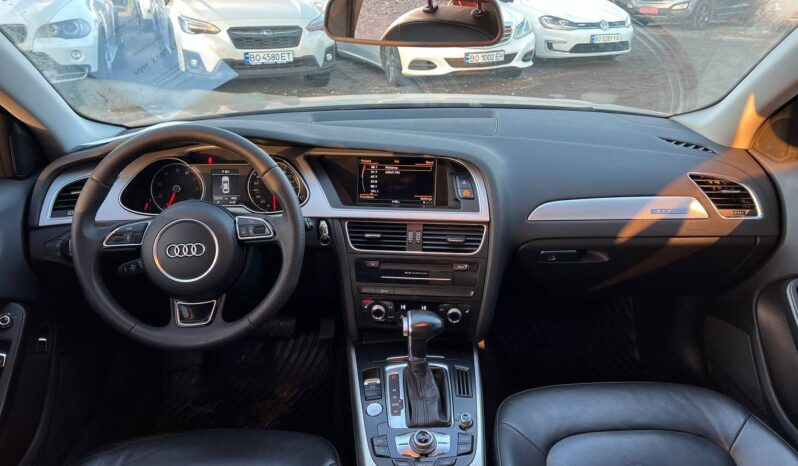 
								2015  AUDI A4 заповнено									