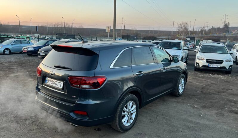 
								2020  KIA Sorento заповнено									
