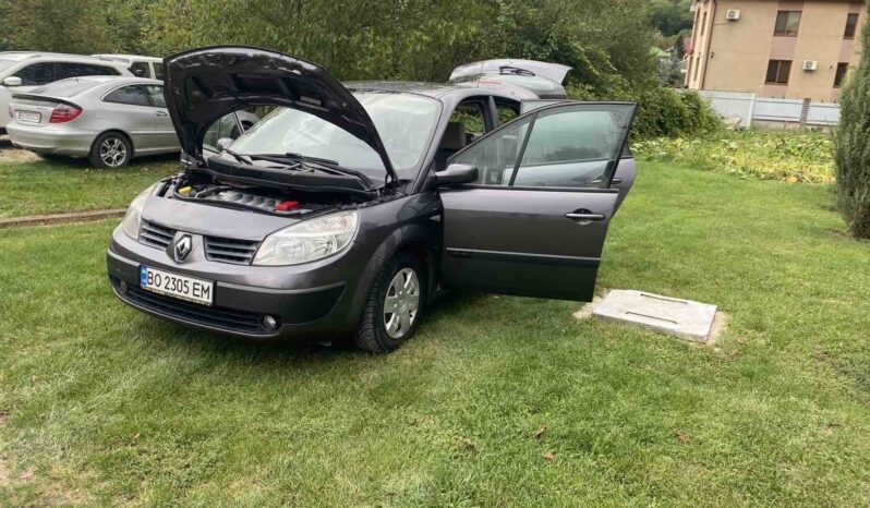
								2005  RENAULT Scenic заповнено									